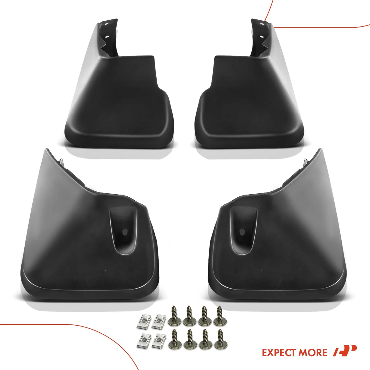 Splash Guards Mud Flaps 4-Pcs Kit G192332