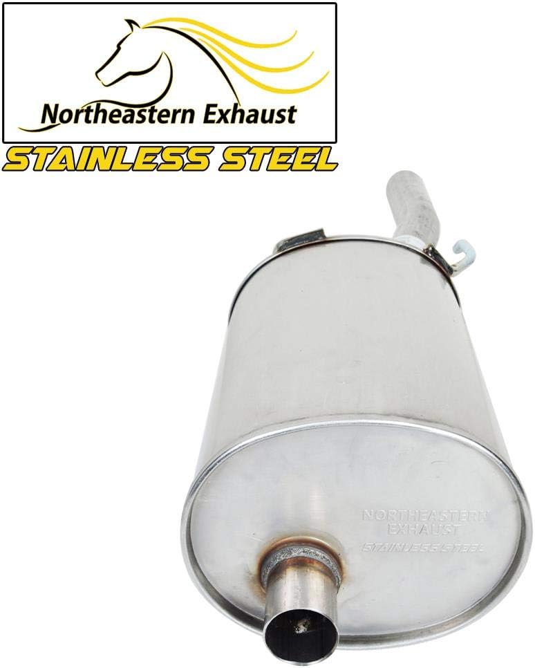 Stainless Steel Resonator Muffler Pipe Exhaust System Kit Z71355