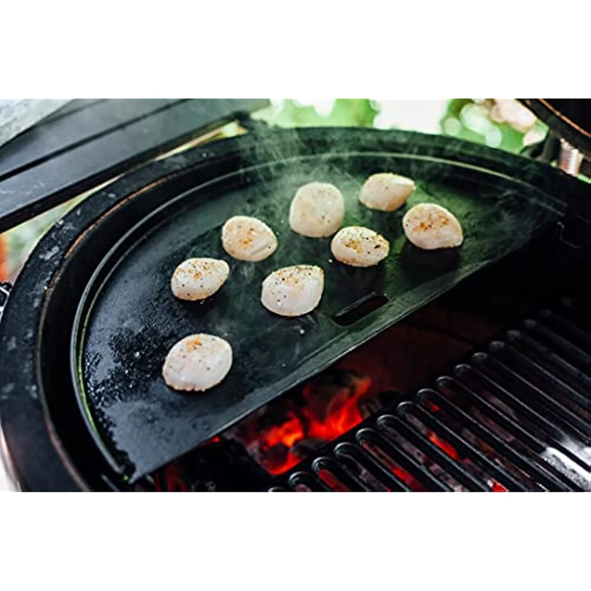 Half Moon Cast Iron Reversible Griddle Y790229