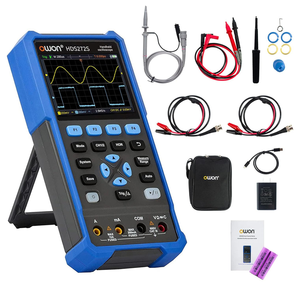 HDS242 Oscilloscope 2 in 1 Universal Test Instrument, 20000 Counts Digital Multimeter, 40 MHz + 2CH Y997